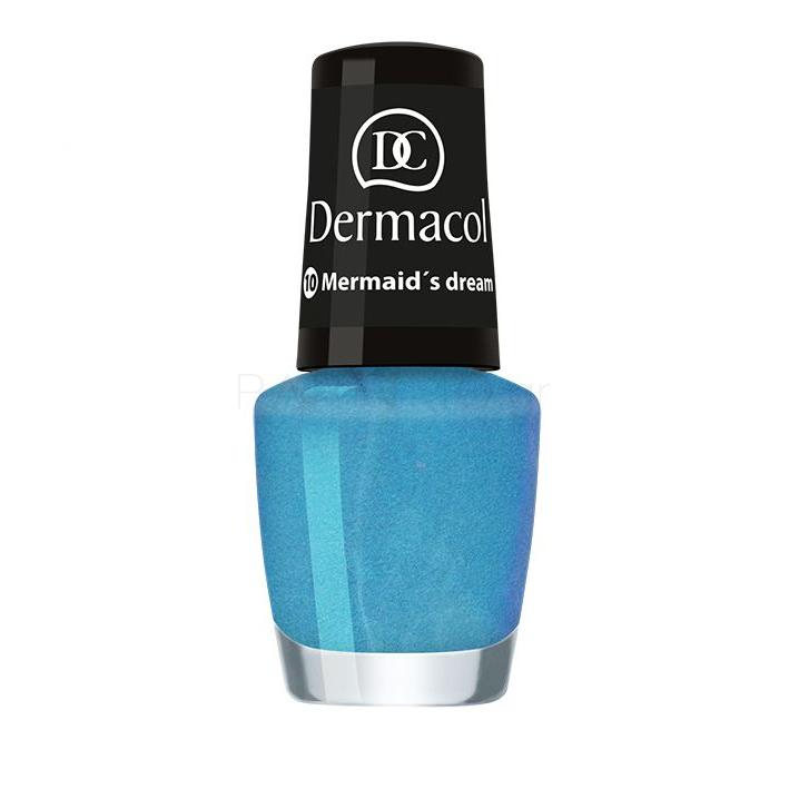 Dermacol Nail Polish Mini Summer Collection Βερνίκια νυχιών για γυναίκες 5 ml Απόχρωση 10 Mermaid´s Dream