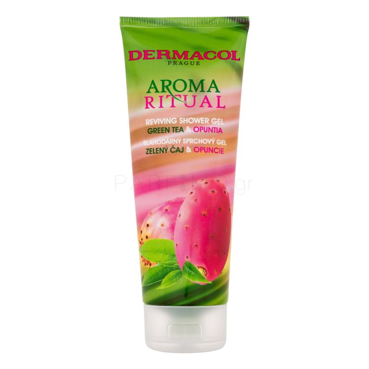 Dermacol Aroma Ritual Green Tea &amp; Opuntia Αφρόλουτρο για γυναίκες 250 ml