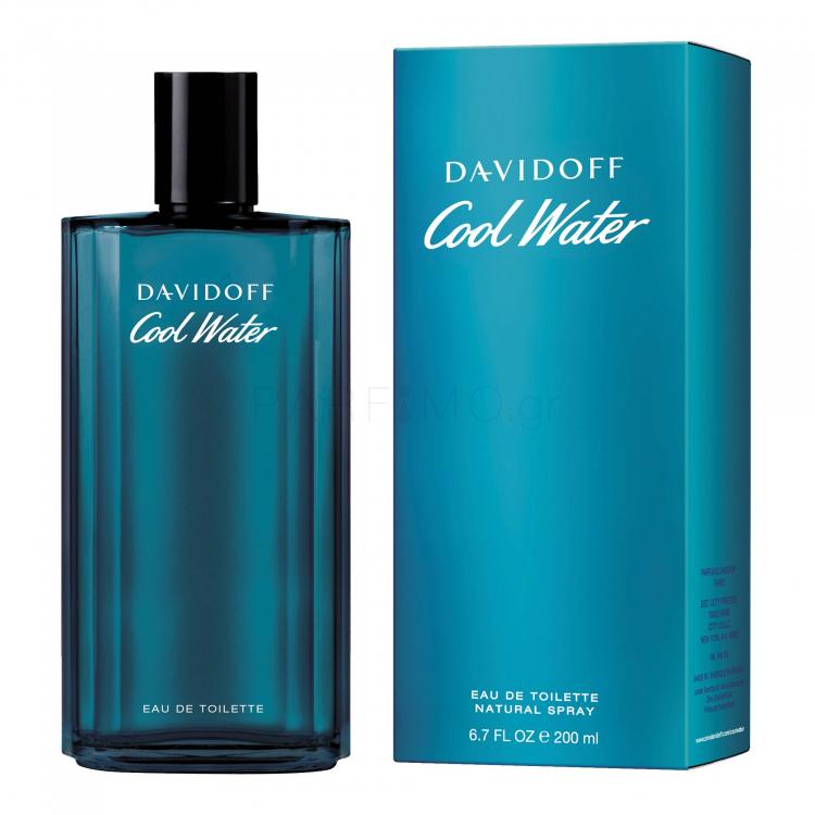 Davidoff Cool Water Eau de Toilette για άνδρες 200 ml