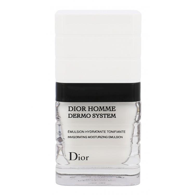 Christian Dior Homme Dermo System Moisturizing Emulsion Κρέμα προσώπου ημέρας για άνδρες 50 ml