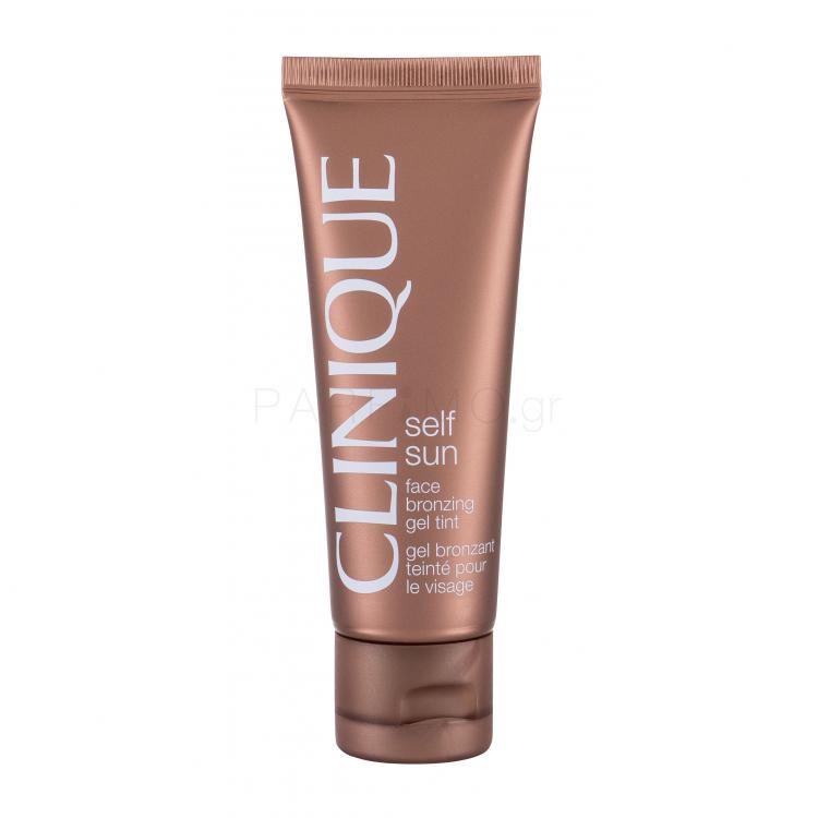 Clinique Self Sun Face Bronzing Gel Tint Self Tan για γυναίκες 50 ml