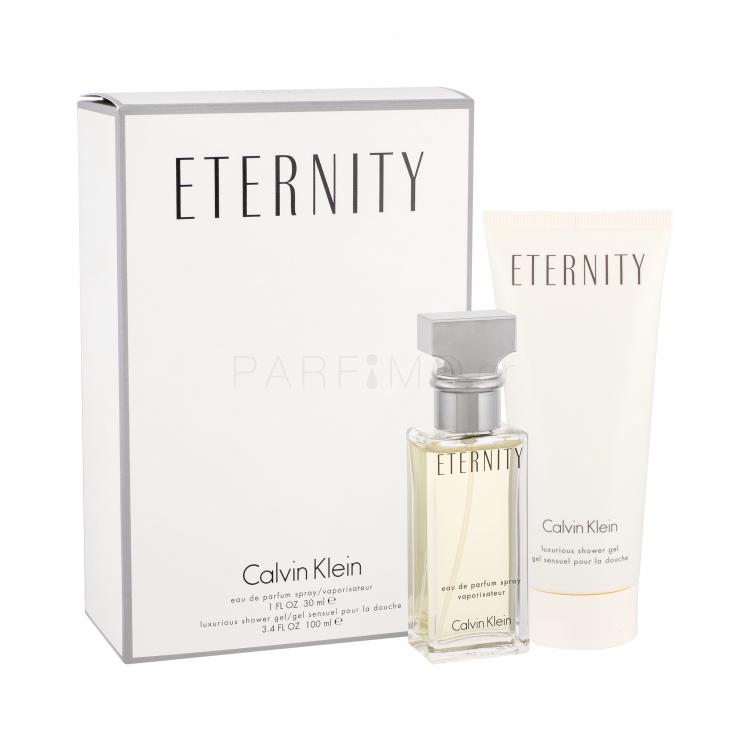 Calvin Klein Eternity Σετ δώρου EDP 30 ml + αφρόλουτρο 100 ml