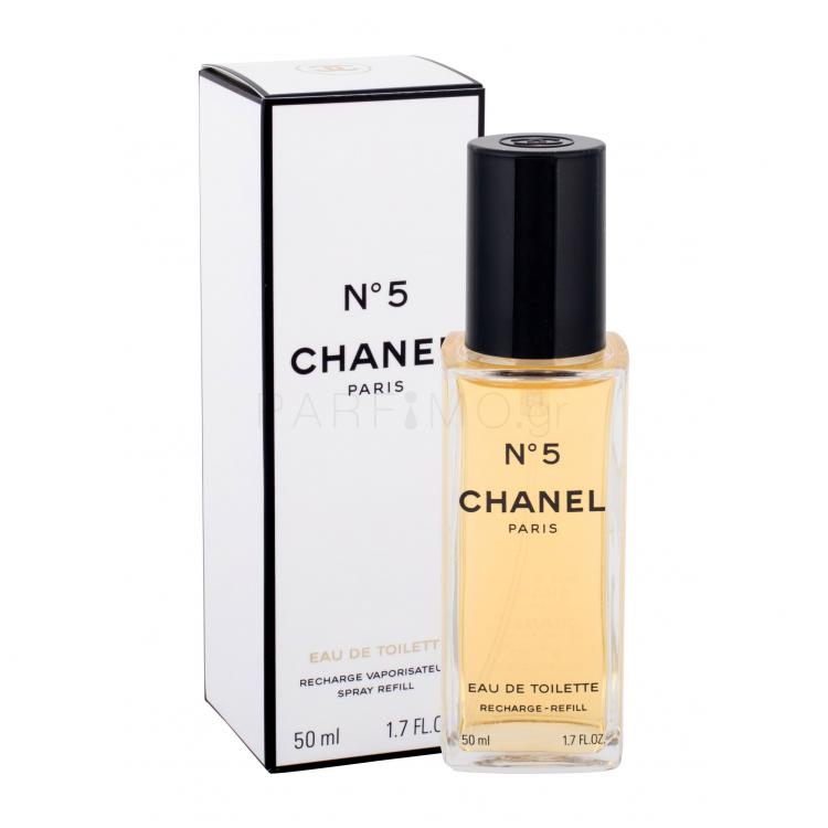 Chanel No.5 Eau de Toilette για γυναίκες Συσκευασία &quot;γεμίσματος&quot; 50 ml