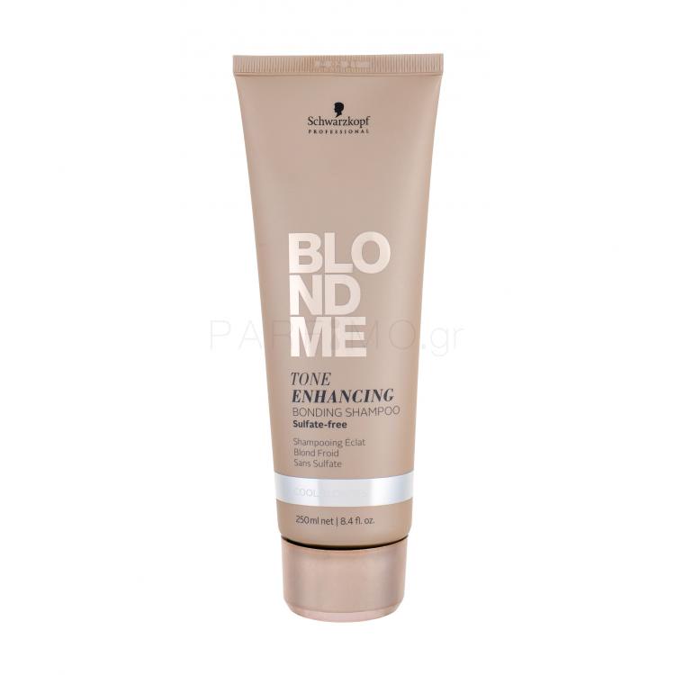 Schwarzkopf Professional Blond Me Tone Enhancing Bonding Shampoo Σαμπουάν για γυναίκες 250 ml Απόχρωση Cool Blondes