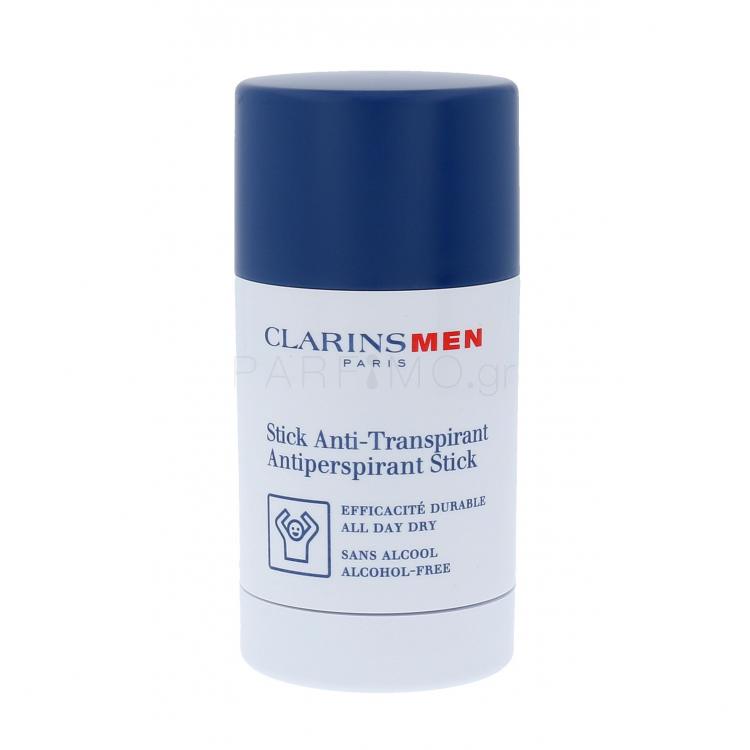 Clarins Men Body Antiperspirant Stick Αντιιδρωτικό για άνδρες 75 gr