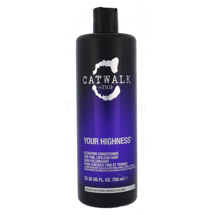 Tigi Catwalk Your Highness Μαλακτικό μαλλιών για γυναίκες 750 ml