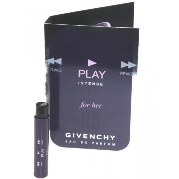 Givenchy Play For Her Intense Eau de Parfum για γυναίκες 1 ml δείγμα