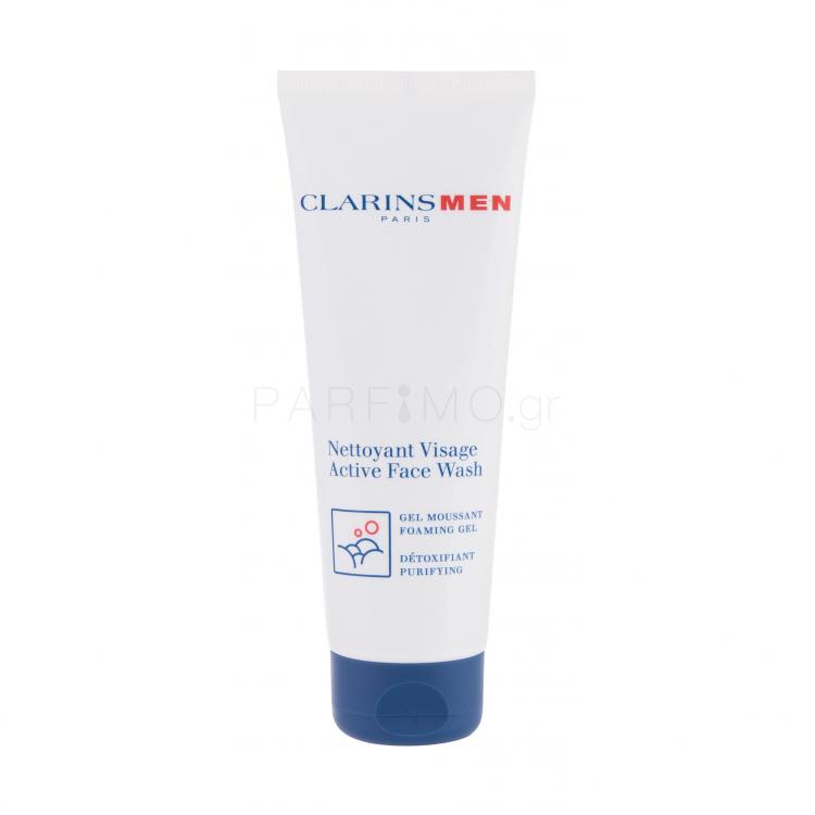 Clarins Men Active Face Wash Αφρός καθαρισμού για άνδρες 125 ml