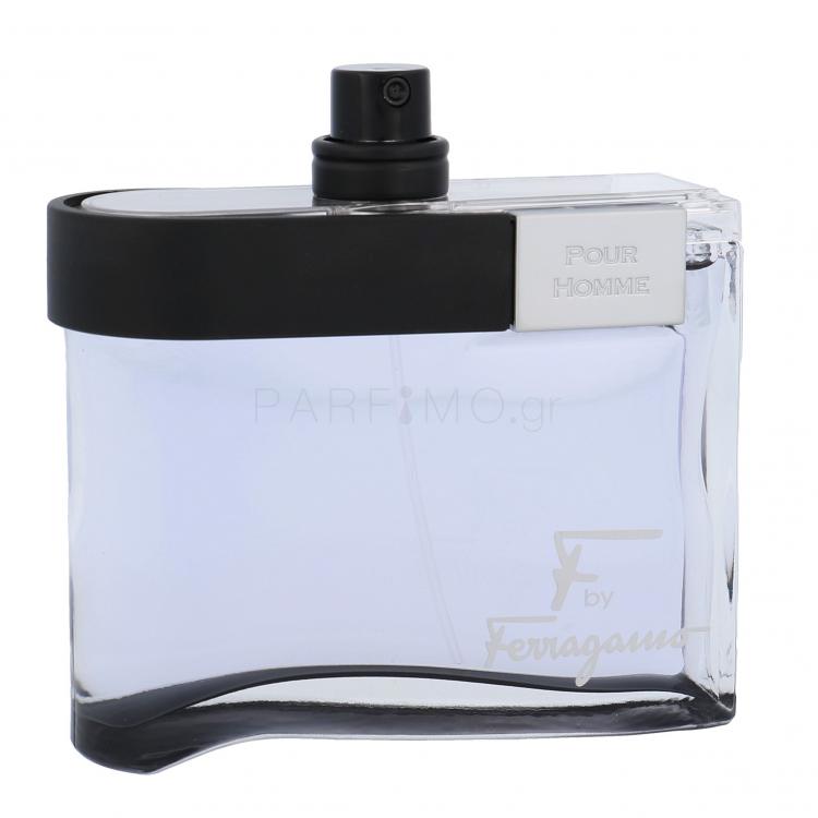 Ferragamo F by Ferragamo Black Eau de Toilette για άνδρες 100 ml TESTER