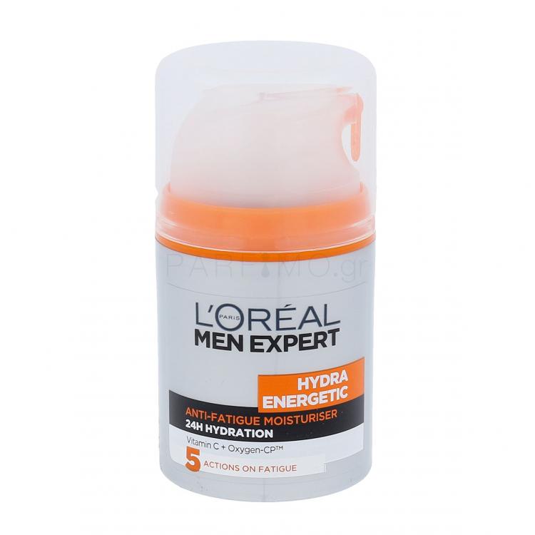 L&#039;Oréal Paris Men Expert Hydra Energetic Daily Moisturising Lotion Κρέμα προσώπου ημέρας για άνδρες 50 ml