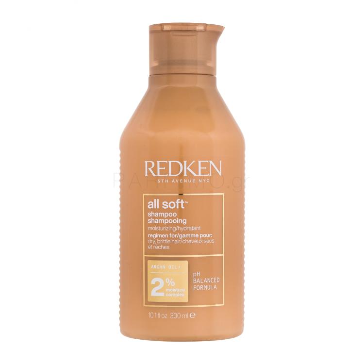 Redken All Soft Σαμπουάν για γυναίκες 300 ml