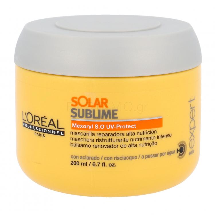 L&#039;Oréal Professionnel Série Expert Solar Sublime Μάσκα μαλλιών για γυναίκες 200 ml