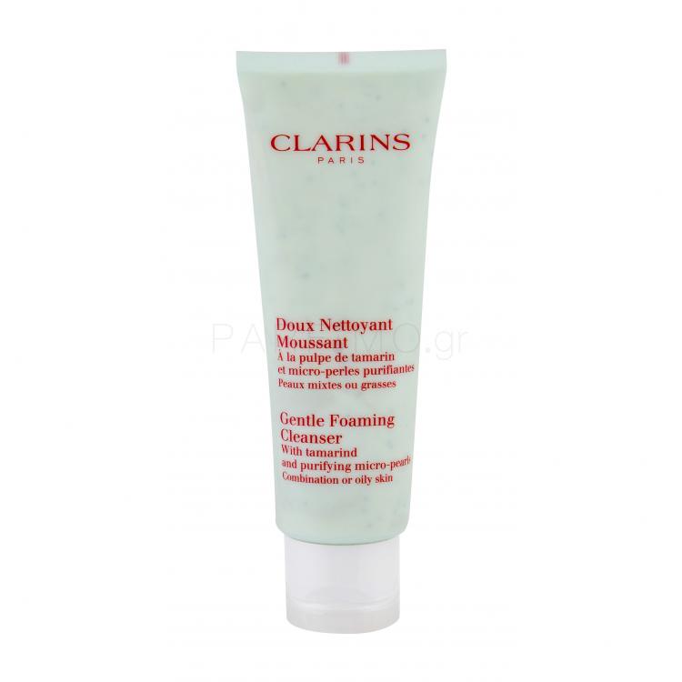 Clarins Gentle Foaming Cleanser Oily Skin Αφρός καθαρισμού για γυναίκες 125 ml