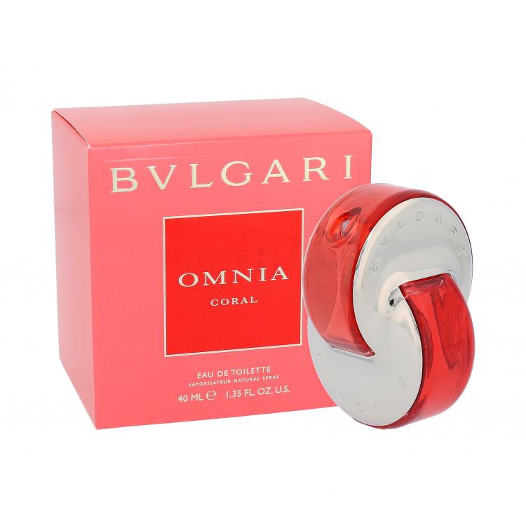 Bvlgari Omnia Coral Eau de Toilette για γυναίκες 40 ml