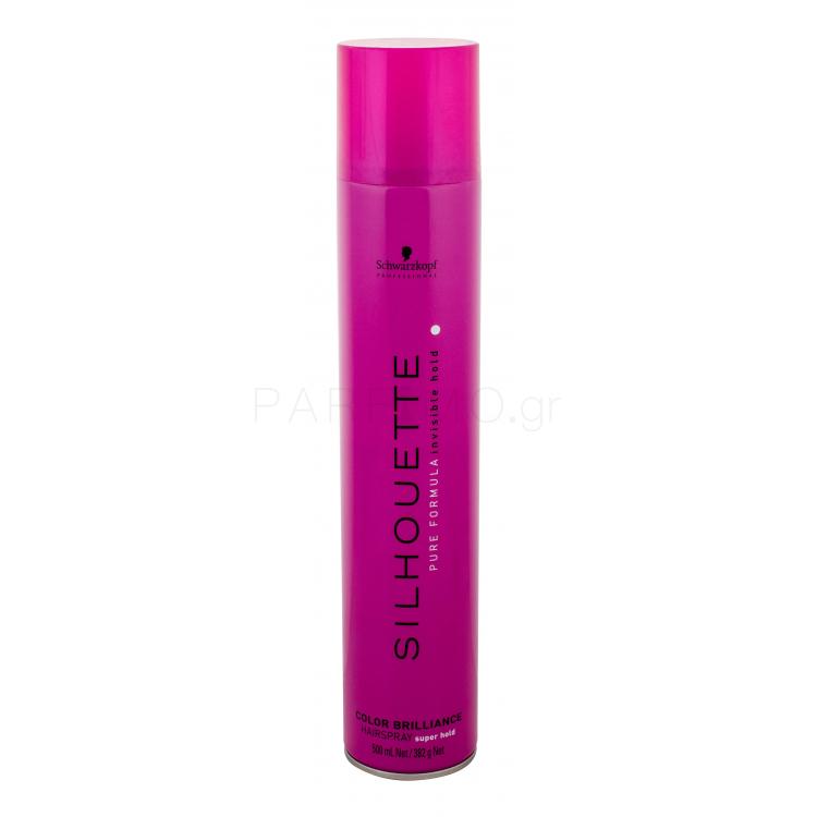 Schwarzkopf Professional Silhouette Color Brilliance Λακ μαλλιών για γυναίκες 500 ml Απόχρωση Super Hold