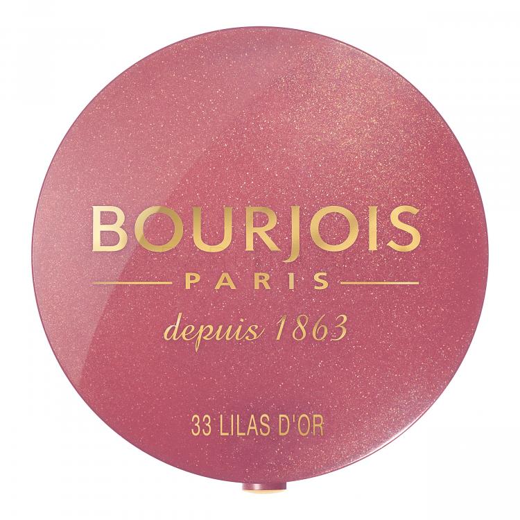 BOURJOIS Paris Little Round Pot Ρουζ για γυναίκες 2,5 gr Απόχρωση 33 Lilas DOr