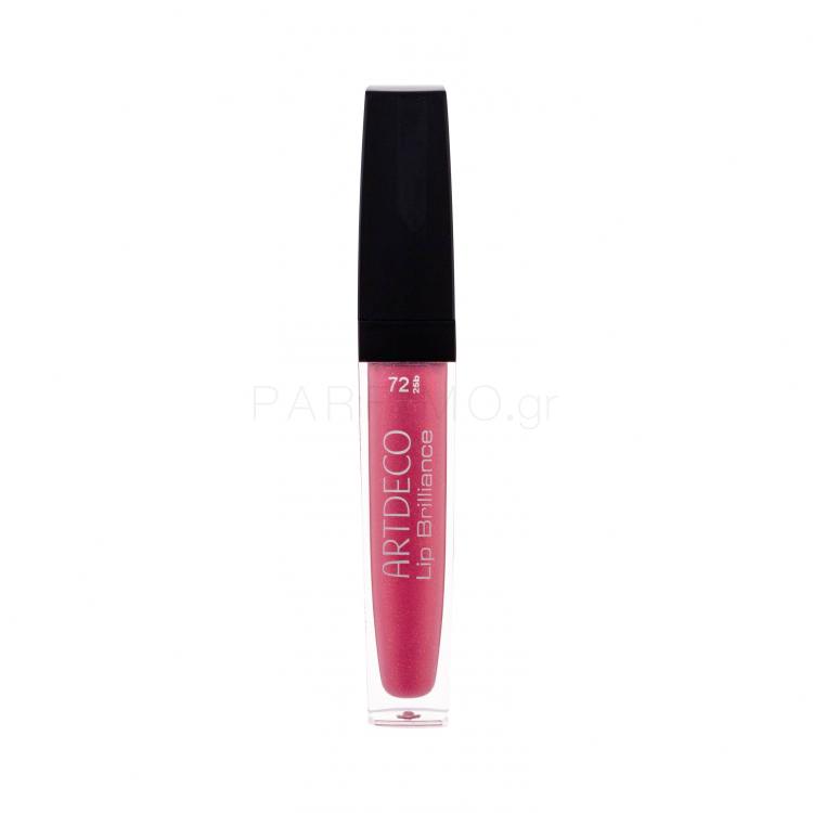 Artdeco Lip Brilliance Lip Gloss για γυναίκες 5 ml Απόχρωση 72 Brilliant Romantic Pink