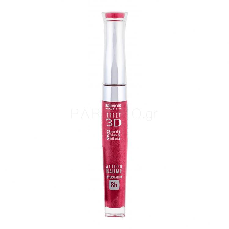 BOURJOIS Paris 3D Effet Lip Gloss για γυναίκες 5,7 ml Απόχρωση 06 Rouge Democratic