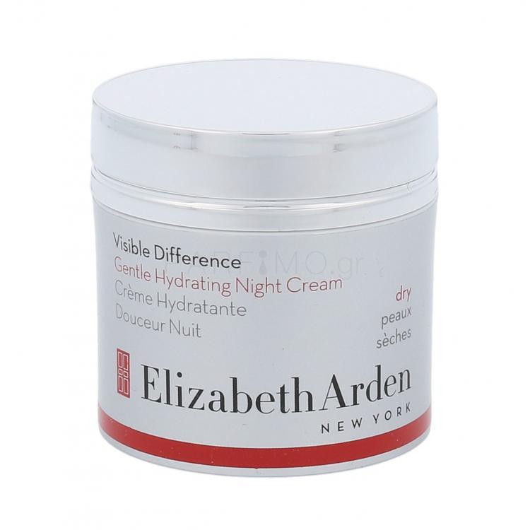 Elizabeth Arden Visible Difference Gentle Hydrating Κρέμα προσώπου νύχτας για γυναίκες 50 ml