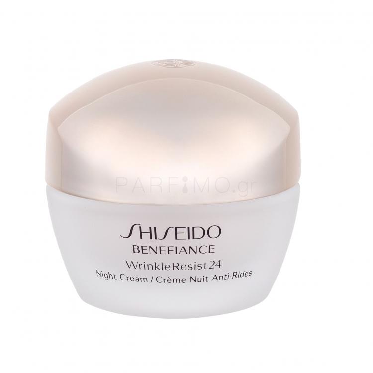 Shiseido Benefiance Wrinkle Resist 24 Κρέμα προσώπου νύχτας για γυναίκες 50 ml TESTER
