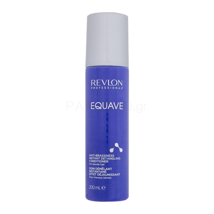 Revlon Professional Equave Anti-Brassiness Instant Detangling Conditioner Μαλακτικό μαλλιών για γυναίκες 200 ml