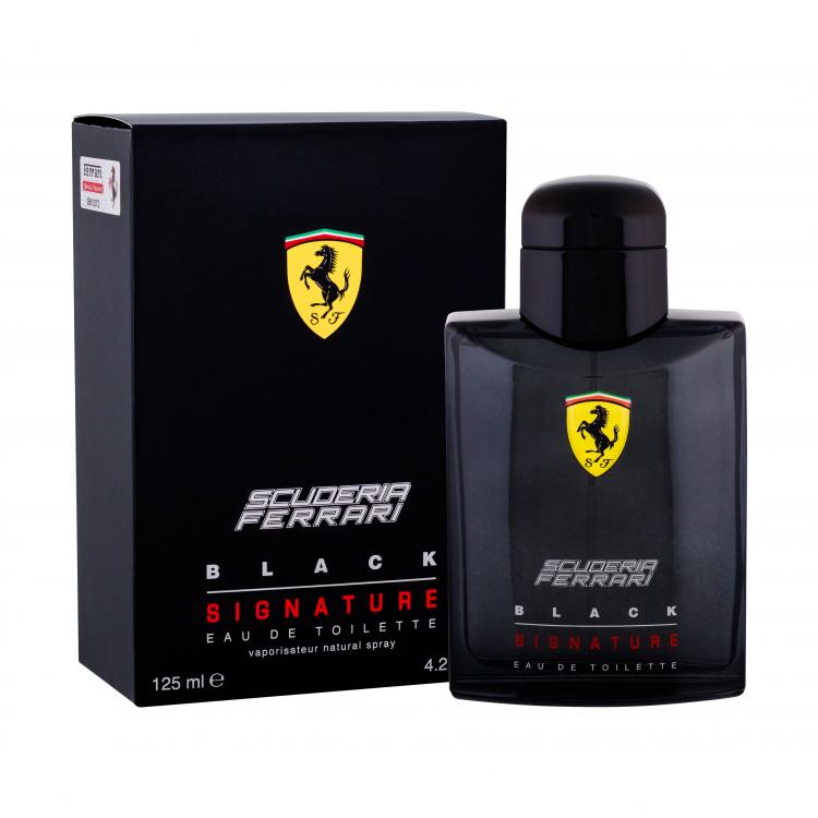 Ferrari Scuderia Ferrari Black Signature Eau de Toilette για άνδρες 125 ml