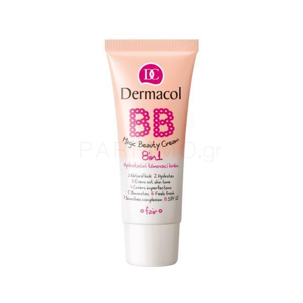 Dermacol BB Magic Beauty Cream SPF15 ΒΒ κρέμα για γυναίκες 30 ml Απόχρωση Nude