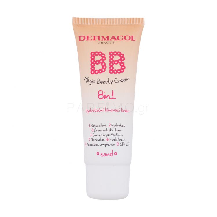Dermacol BB Magic Beauty Cream SPF15 ΒΒ κρέμα για γυναίκες 30 ml Απόχρωση Sand