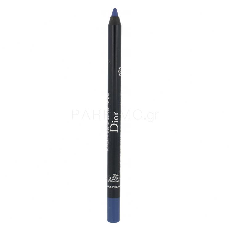 Christian Dior Eyeliner Waterproof Μολύβι για τα μάτια για γυναίκες 1,2 gr Απόχρωση 254 Captivating Blue TESTER