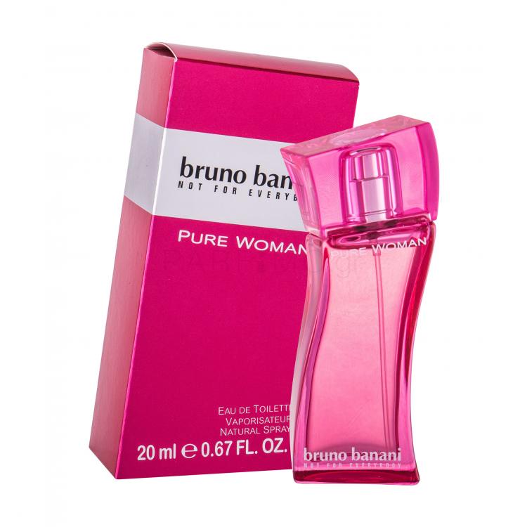 Bruno Banani Pure Woman Eau de Toilette για γυναίκες 20 ml