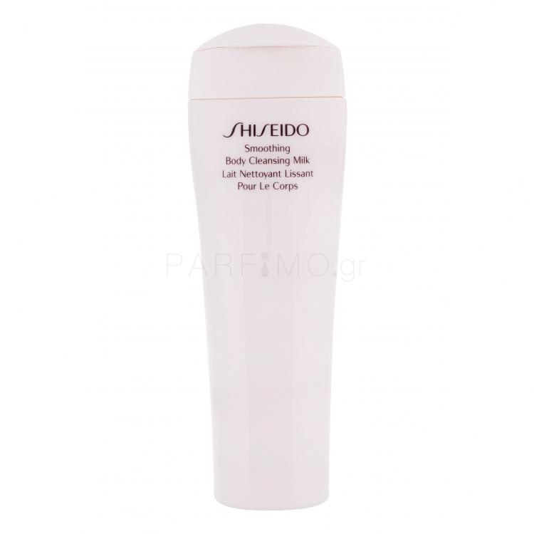 Shiseido Smoothing Body Cleansing Milk Λοσιόν σώματος για το ντους για γυναίκες 200 ml