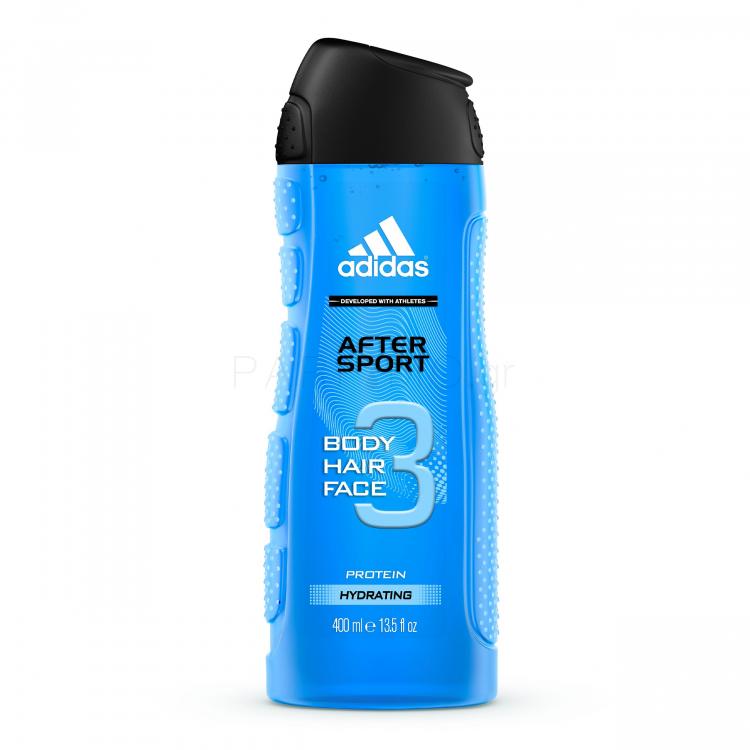 Adidas 3in1 After Sport Αφρόλουτρο για άνδρες 400 ml