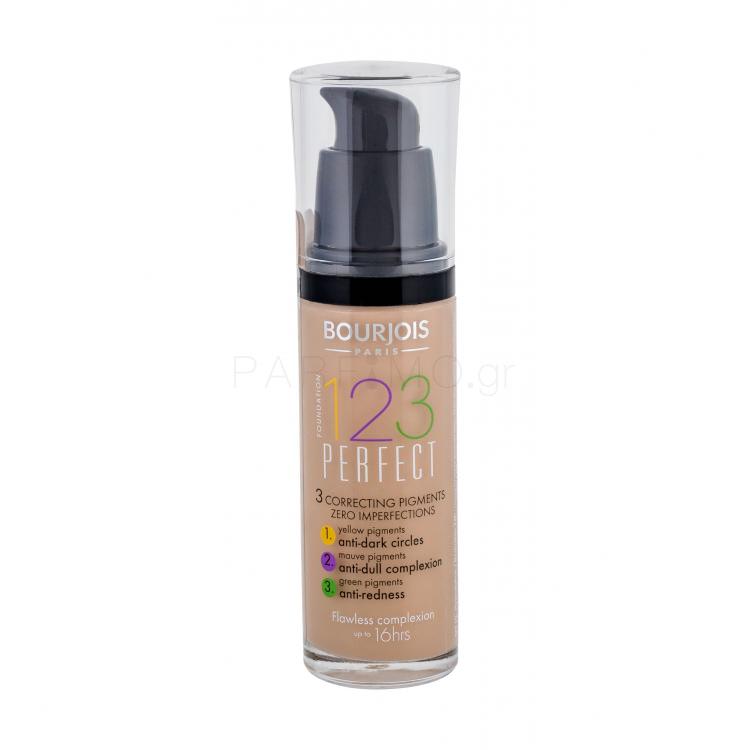 BOURJOIS Paris 123 Perfect Make up για γυναίκες 30 ml Απόχρωση 53 Beige Clair