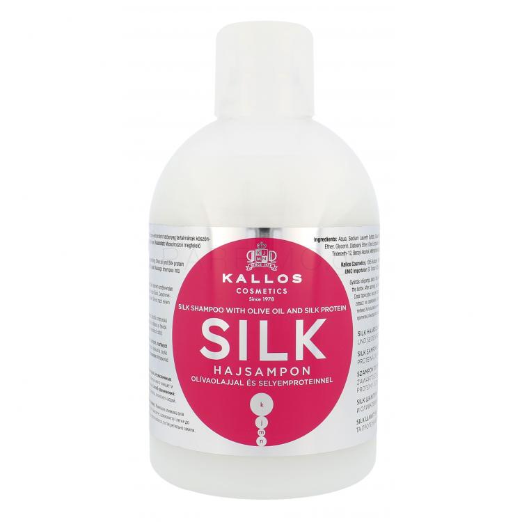 Kallos Cosmetics Silk Σαμπουάν για γυναίκες 1000 ml