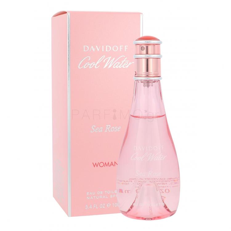 Davidoff Cool Water Sea Rose Woman Eau de Toilette για γυναίκες 100 ml