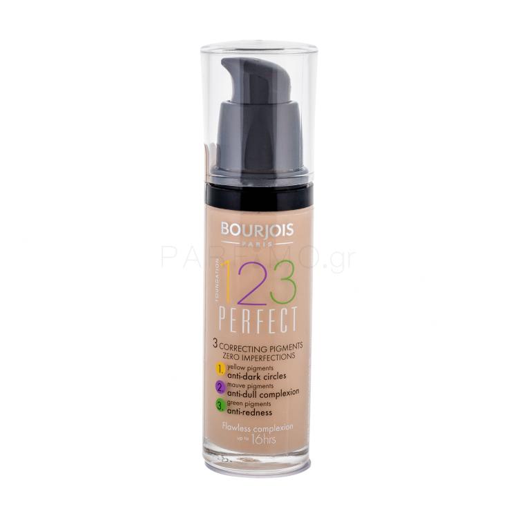 BOURJOIS Paris 123 Perfect Make up για γυναίκες 30 ml Απόχρωση 52 Vanille