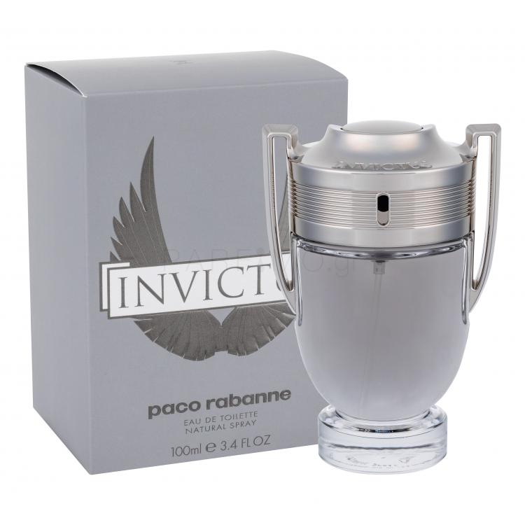 Paco Rabanne Invictus Eau de Toilette για άνδρες 100 ml