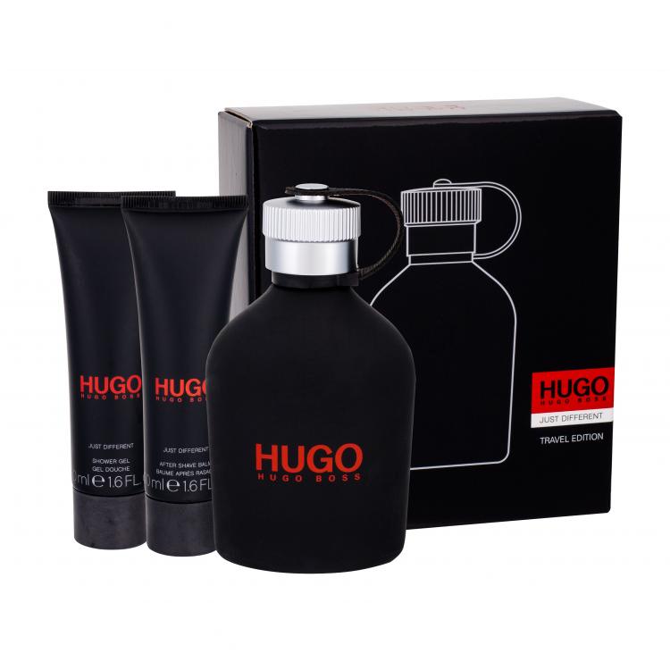 HUGO BOSS Hugo Just Different Σετ δώρου EDT 150ml + 50ml after shave balm + 50ml αφρόλουτρο