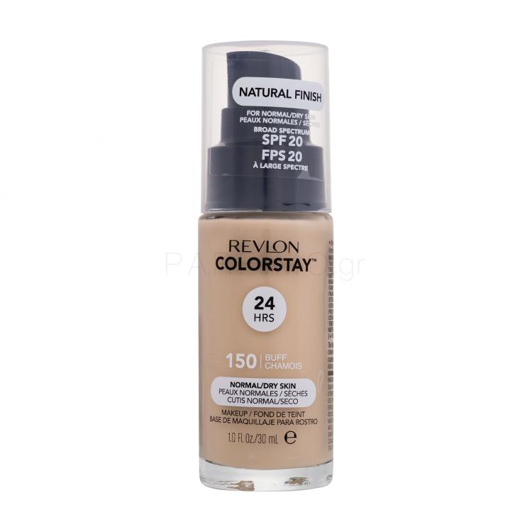 Revlon Colorstay Normal Dry Skin SPF20 Make up για γυναίκες 30 ml Απόχρωση 150 Buff Chamois