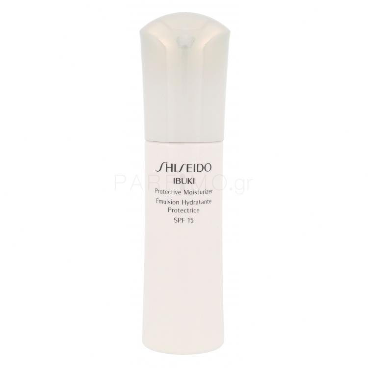 Shiseido Ibuki Protective Moisturizer SPF15 Κρέμα προσώπου ημέρας για γυναίκες 75 ml