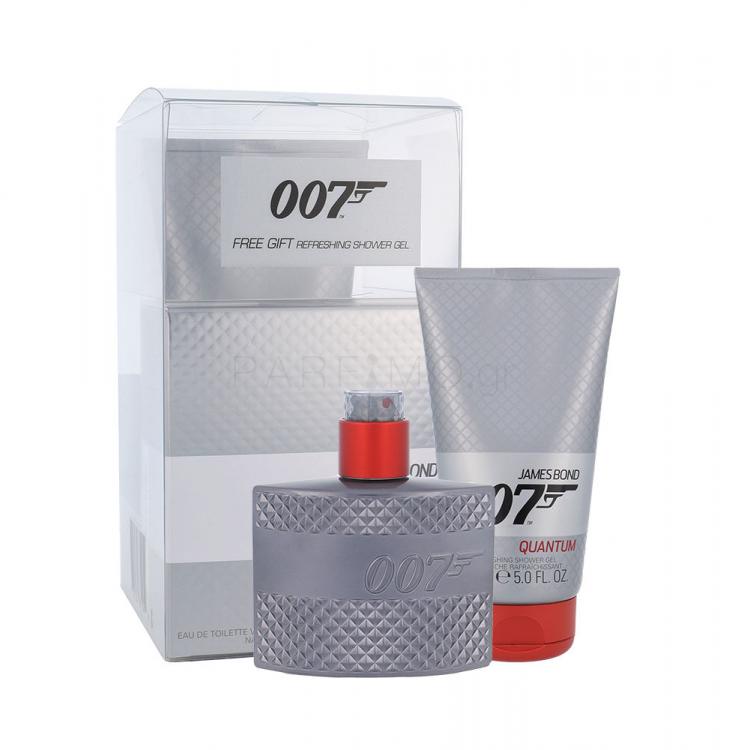 James Bond 007 Quantum Σετ δώρου EDT 50 ml +  αφρόλουτρο 150 ml