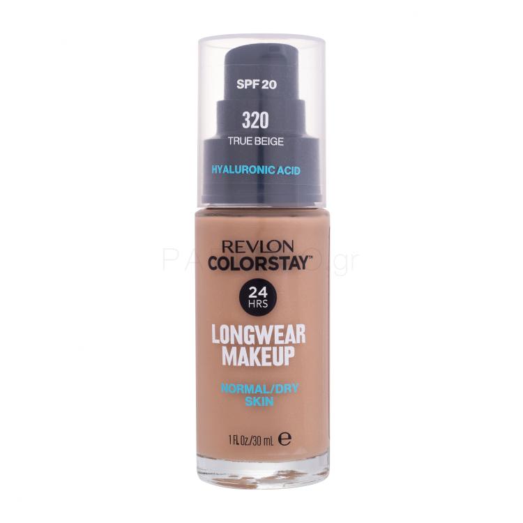 Revlon Colorstay Normal Dry Skin SPF20 Make up για γυναίκες 30 ml Απόχρωση 320 True Beige