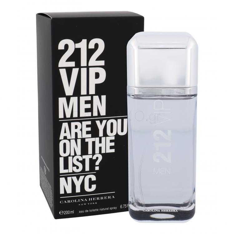 Carolina Herrera 212 VIP Men Eau de Toilette για άνδρες 200 ml