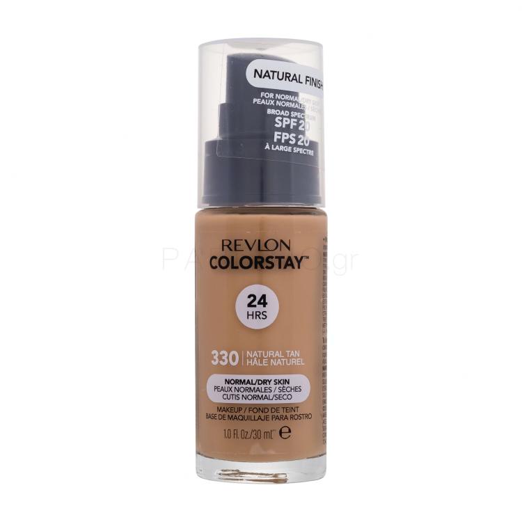 Revlon Colorstay Normal Dry Skin SPF20 Make up για γυναίκες 30 ml Απόχρωση 330 Natural Tan