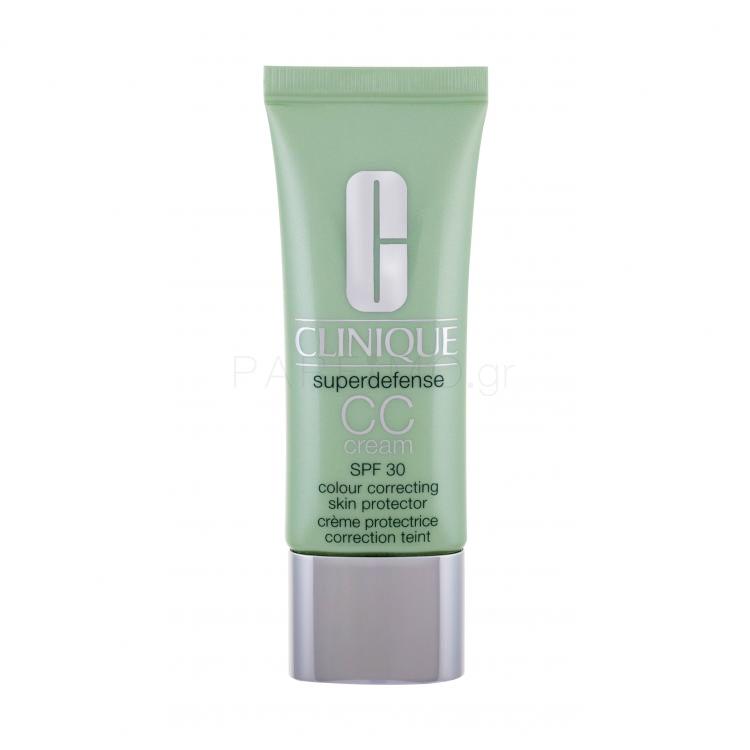 Clinique Superdefense SPF30 CC κρέμες για γυναίκες 40 ml Απόχρωση Light Medium