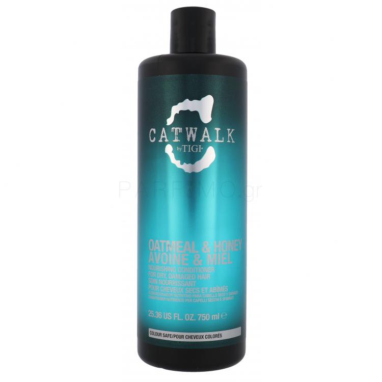 Tigi Catwalk Oatmeal &amp; Honey Μαλακτικό μαλλιών για γυναίκες 750 ml