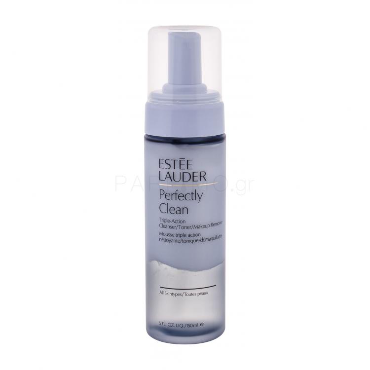 Estée Lauder Perfectly Clean Triple Action Cleanser Αφαίρεση μακιγιάζ για γυναίκες 150 ml