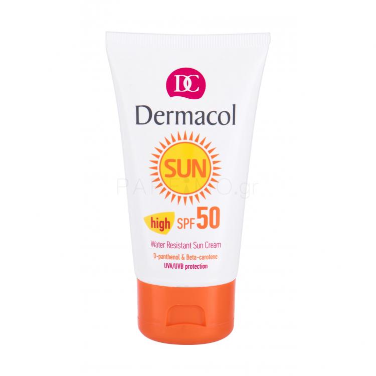 Dermacol Sun WR Sun Cream SPF50 Αντιηλιακό προϊόν προσώπου για γυναίκες 50 ml