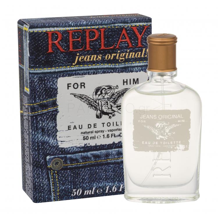 Replay Jeans Original! For Him Eau de Toilette για άνδρες 50 ml