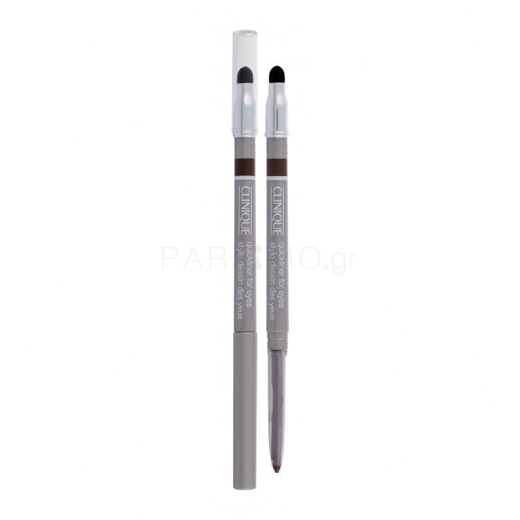 Clinique Quickliner For Eyes Μολύβι για τα μάτια για γυναίκες 3 gr Απόχρωση 02 Smoky Brown